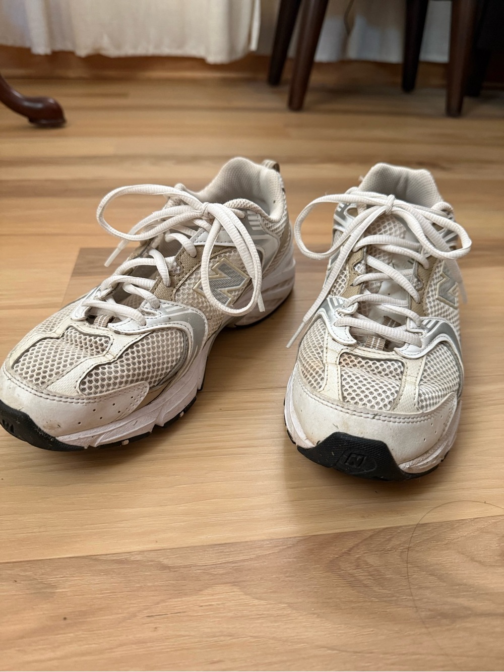 New Balance 530 White Stoneware Linen - Picture 3 of 10